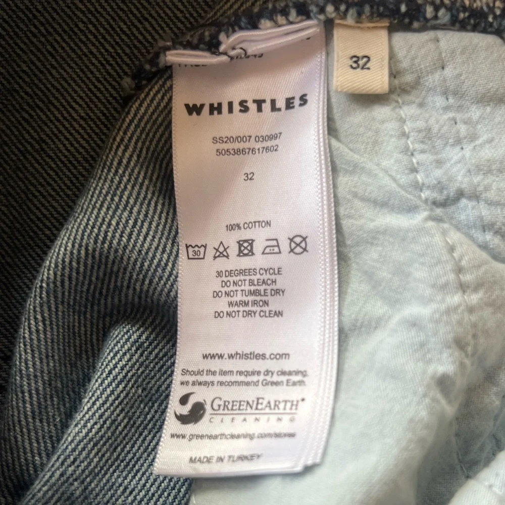 Whistles Barrel Leg High Rise Jeans - Picture 6 of 6